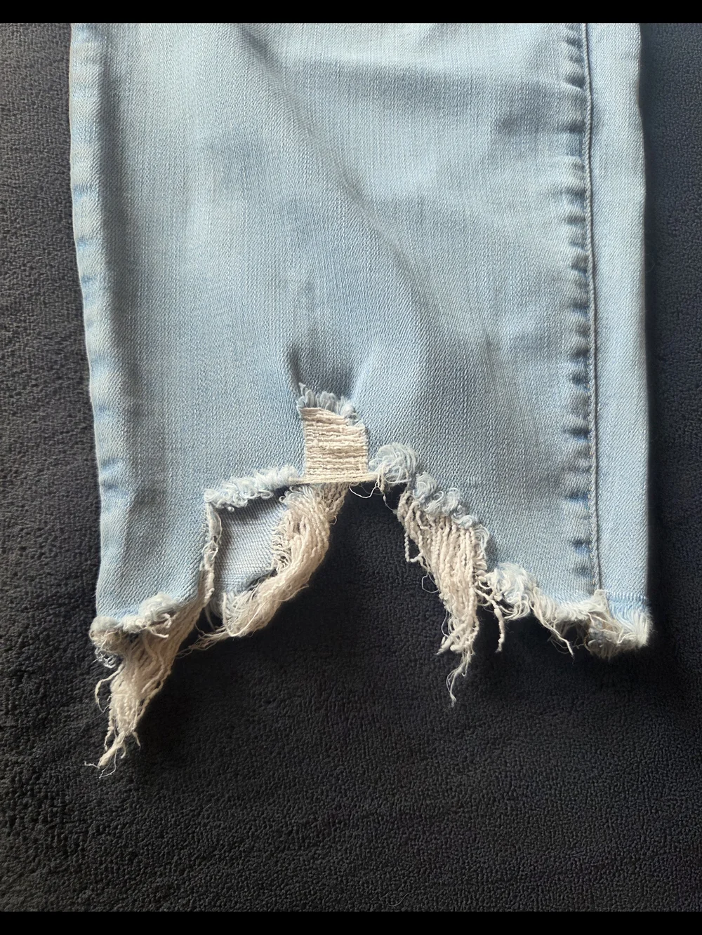 Judy Blue Light Blue Distressed Women’s Jeans - Picture 2 of 12